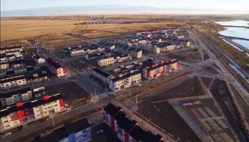 Barrio PROCREAR en Río Gallegos. 