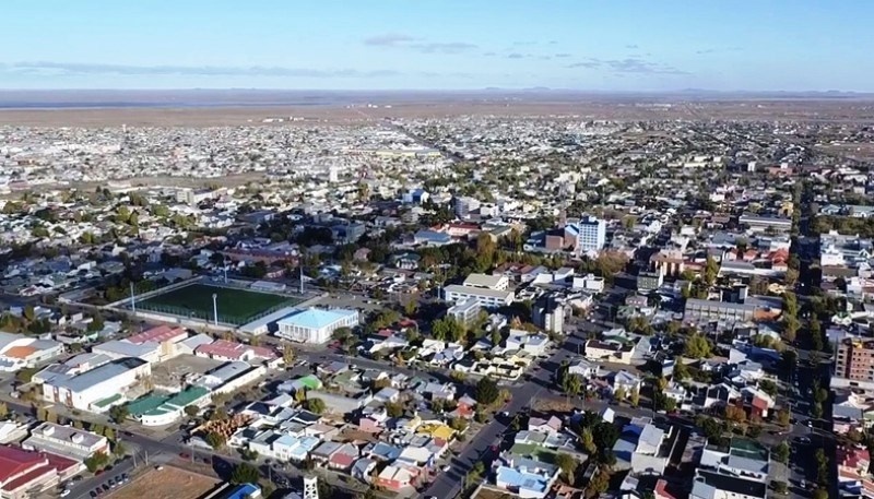 La ciudad de Río Gallegos, vista aérea (Archivo)
