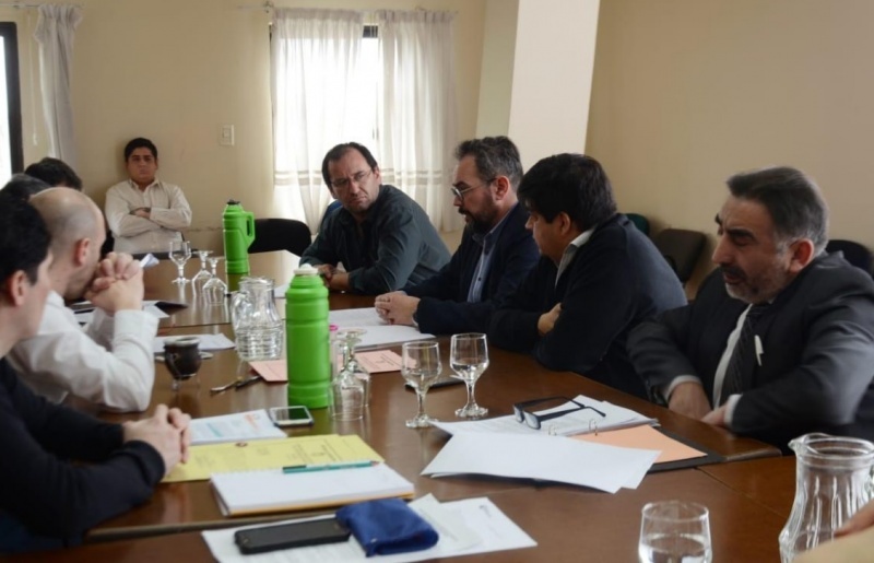 Reunión realizada en la Legislatura. 