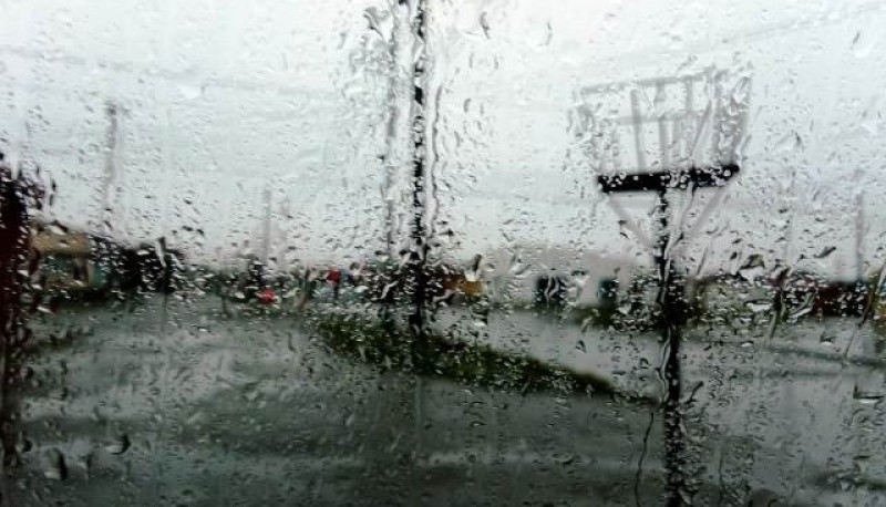 Día lluvioso en Río Gallegos. 