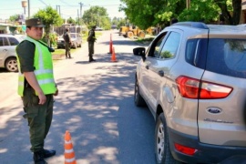 Gendarmería Nacional se suma a los controles de tránsito vehicular