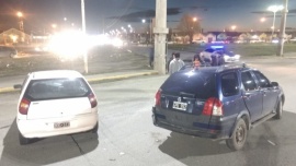 La Autovía volvió a ser escenario de choque con una mujer herida