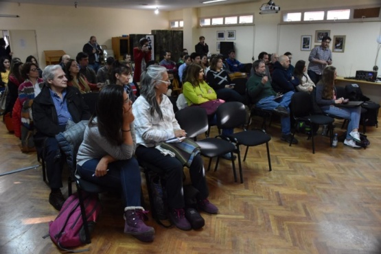 Participantes de la jornada de truficultura. 