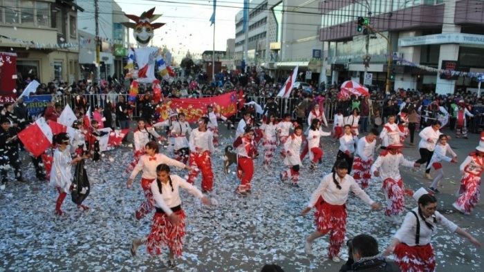 Todo listo para el desfile. 