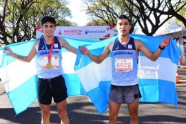 Se clasificó a Tokio y logró la segunda mejor marca histórica argentina de maraton