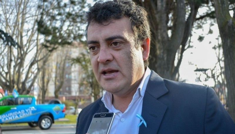 Gustavo González, intendente de Puerto Deseado.