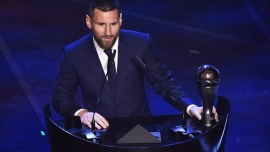 Messi ganó por primera vez el premio The Best