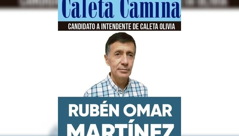 La boleta Rubén Martínez, quien se encuentra preso.