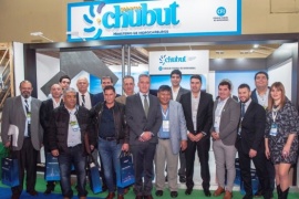 Arcioni en la inauguración de la Argentina Oil & Gas Expo 2019