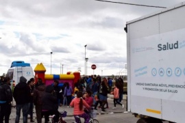 Tráiler de salud se hizo presente distintas actividades 