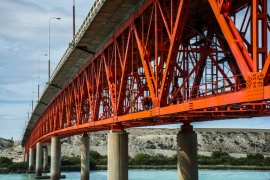 Hoy comienza el corte de circulación en el Puente sobre el Río Santa Cruz