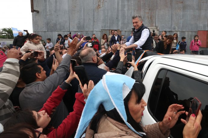 Mauricio Macri en Córdoba.