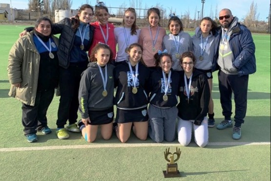 Las chicas viajaron con toda la ilusión.