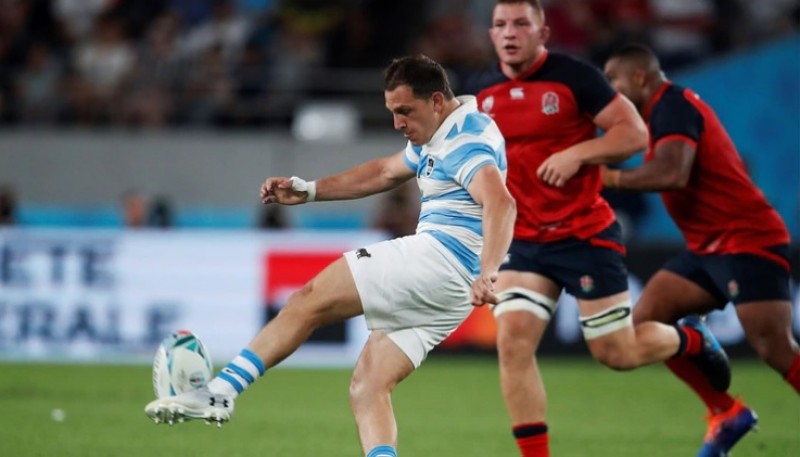 Los Pumas caen ante Inglaterra en Tokyo (Foto AFP)