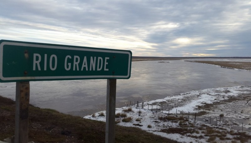 Bajo cero en Río Grande. 