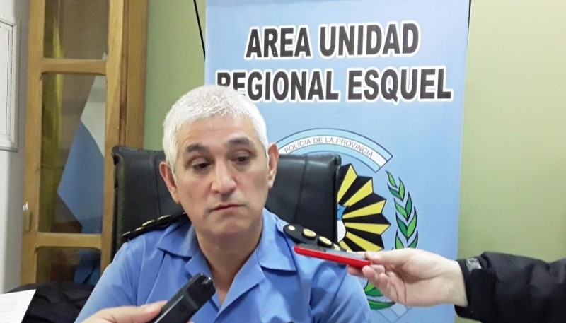 Rodolfo Hess, jefe de la Unidad Regional Esquel.