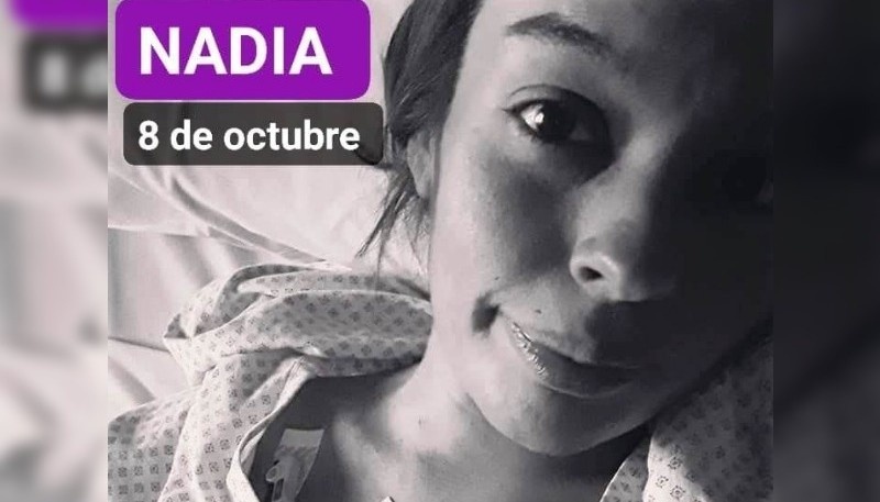 Nadia, la joven que espera ser trasplantada. (Redes Sociales)