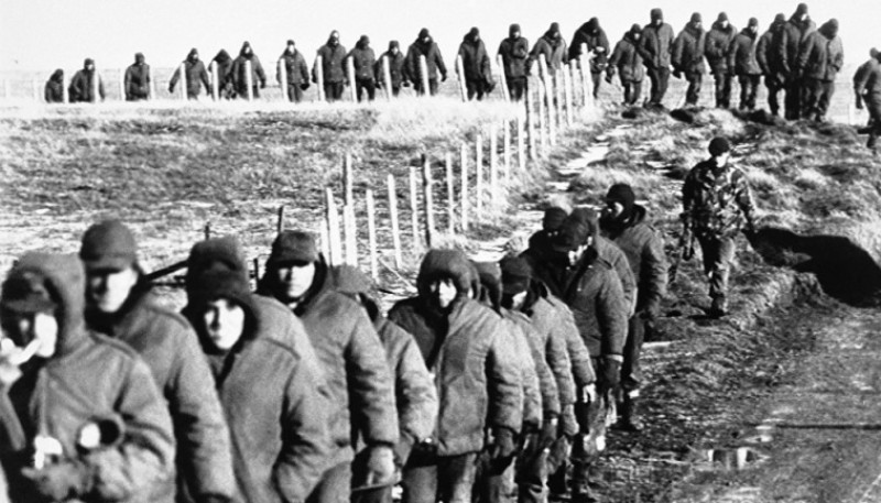 Foto soldados en malvinas 