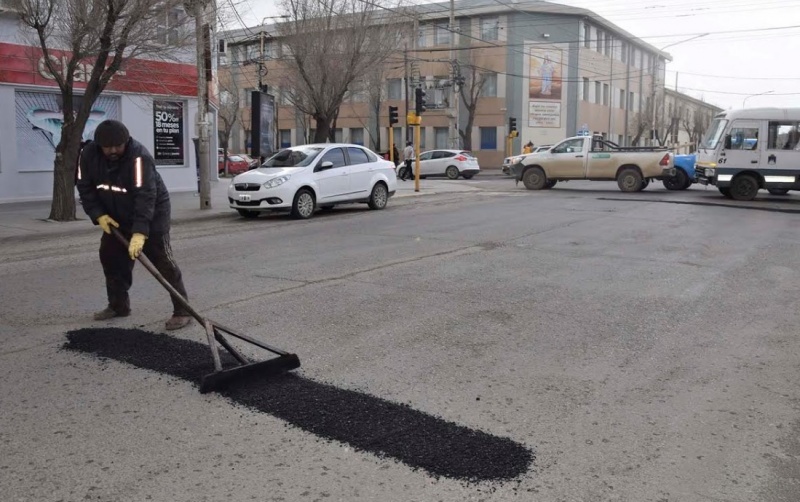 Trabajos realizados en Kirchner. 