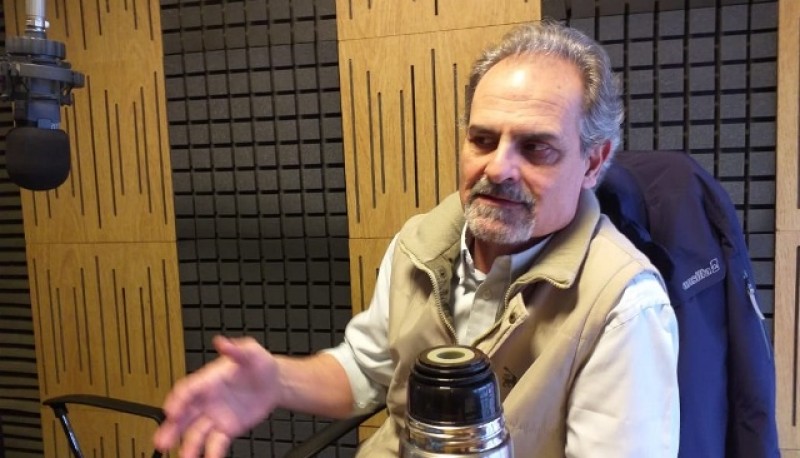 Sergio Pena pasó entre semana por Tiempo FM. 