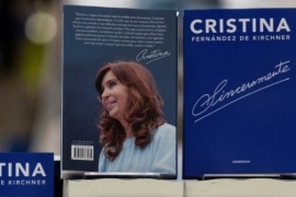 Cristina presentará hoy "Sinceramente" en El Calafate