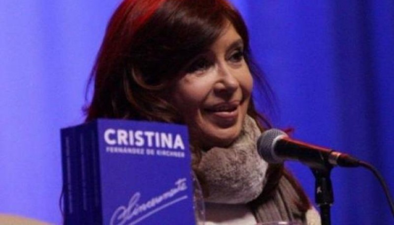 La presentación del libro de Cristina Fernandez de Kirchner. 