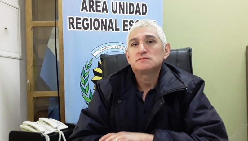 Rodolfo Hess, jefe de la Unidad Regional Esquel.