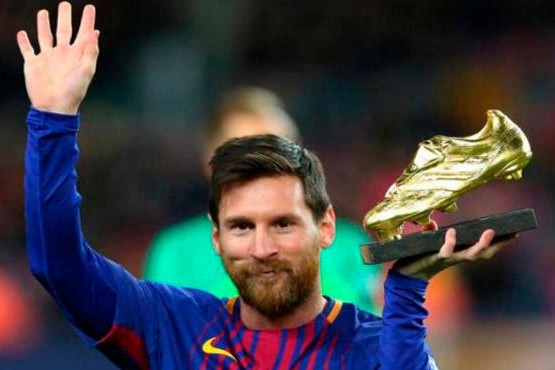 Por sexta vez, Messi se llevó el galardón. 