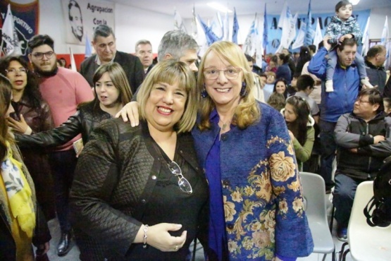 Alicia acompañó a Cristina Aranda. (C.G)