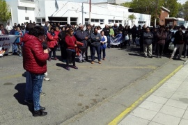 Municipales de Caleta Olivia realizan medidas de fuerza