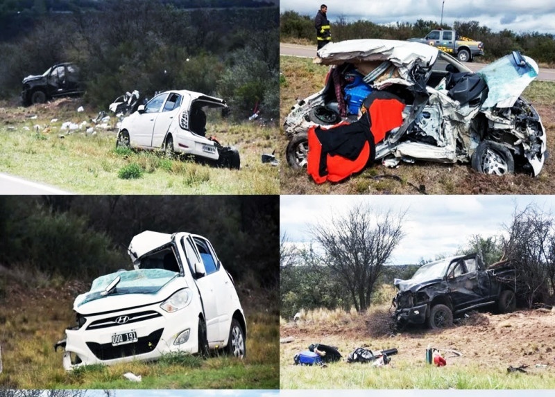 Imágenes del accidente.