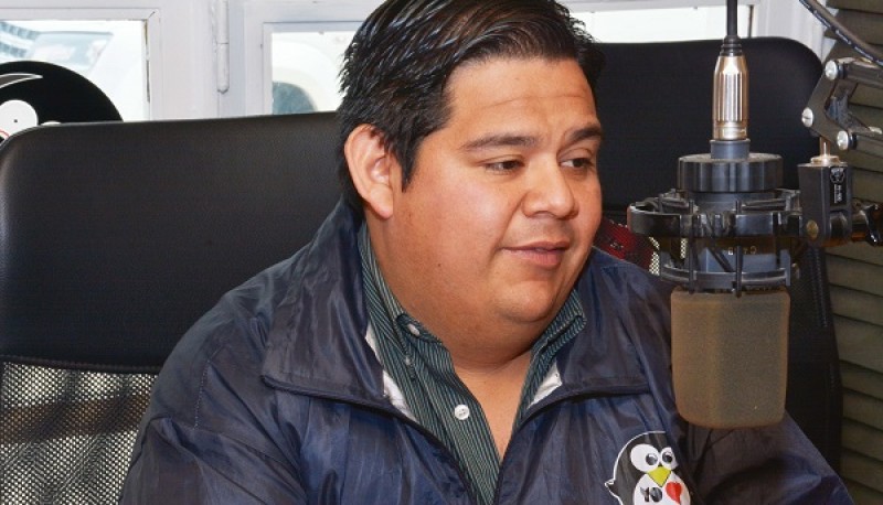 Emilio Maldonado, candidato a concejal de Río Gallegos (Foto C.R.)
