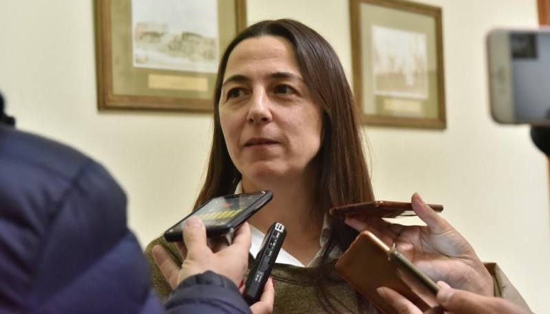 La Ministra de Gobierno Mariana Vega.