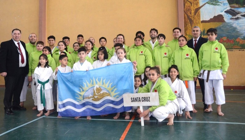 Equipo de Karate. 