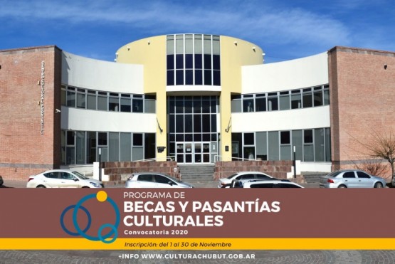 Abren la convocatoria al Programa de Becas y Pasantías Culturales 2020