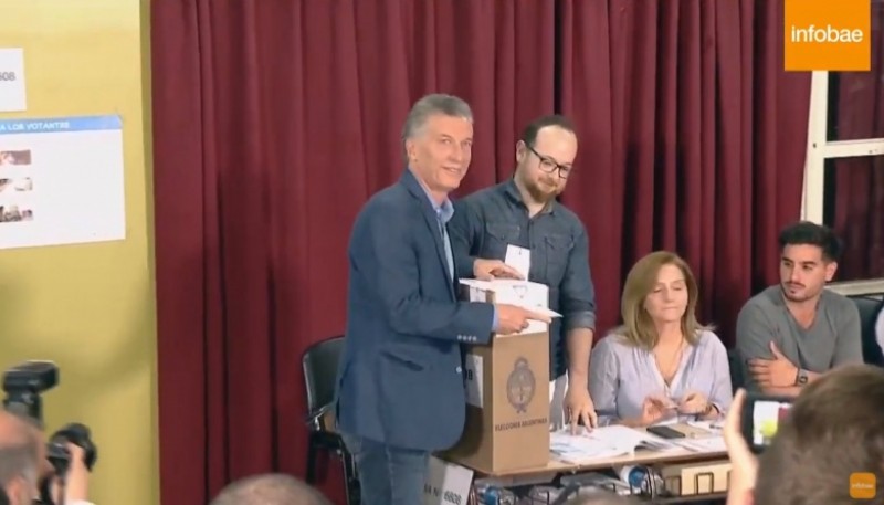 El voto de Macri. 