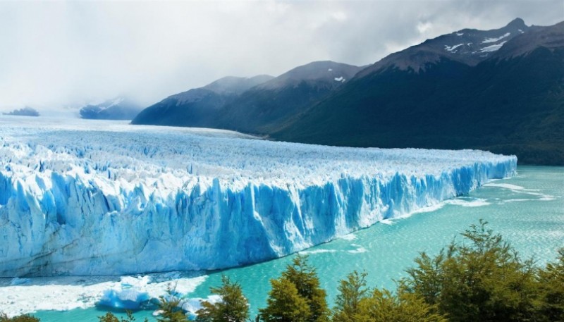 Frío en El Calafate. 