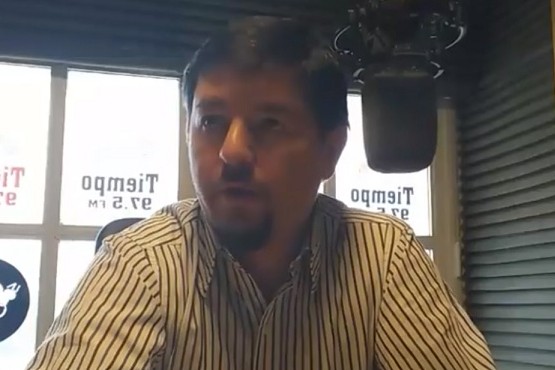 Pedro Muñoz en Tiempo FM. 