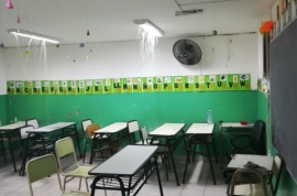 Ordenaron reparación de colegio de Las Heras por filtraciones