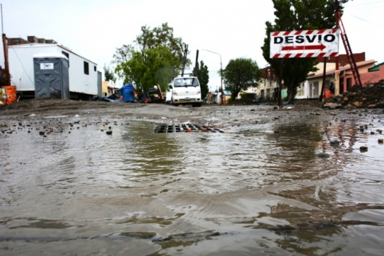 La Cuenca logró desagotar calles de la capital santacruceña. (C.R)