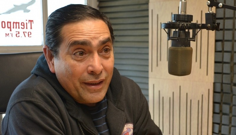 Fernando Alturria en Tiempo FM. (Foto C.R.)