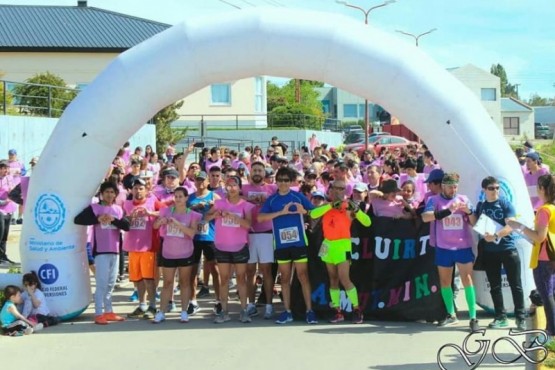 La segunda edición de la maratón saludable en Río Gallegos. 