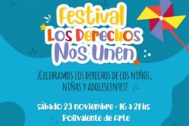 Festival "Los Derechos Nos Unen" este sábado 23