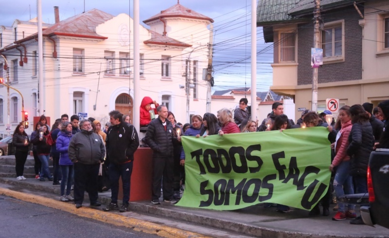 Concentración en Kirchner y San Martín. (C.G)