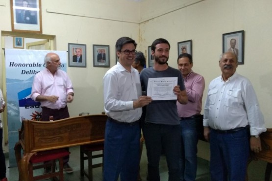 Entrega de certificados.