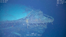 Impresionante hallazgo de buque hundido frente a Malvinas