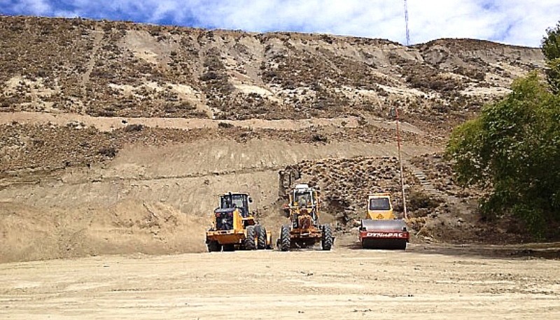 Los trabajos para el lugar donde estarán los silos comenzaron en 2015. (Archivo).