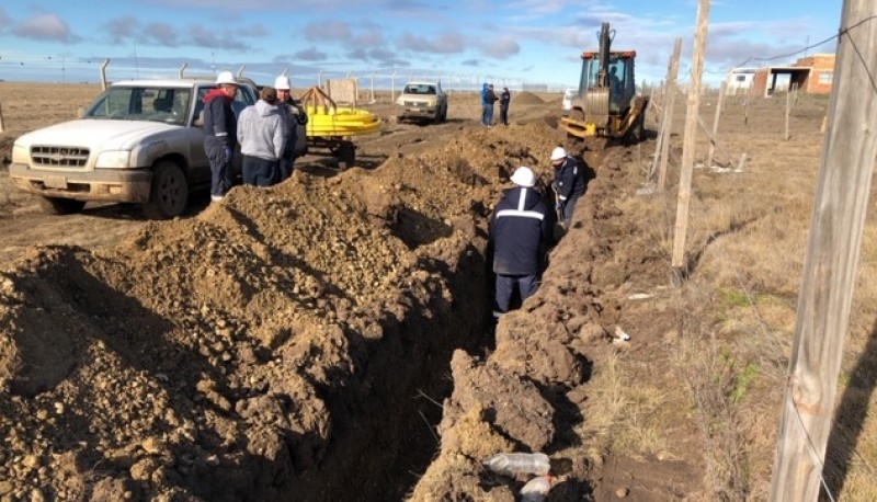 Obras de Distrigas. 