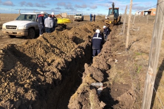 Obras de Distrigas. 