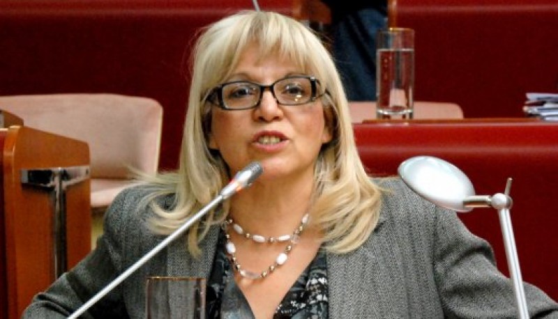 La diputada Nacional Rosa Muñoz
